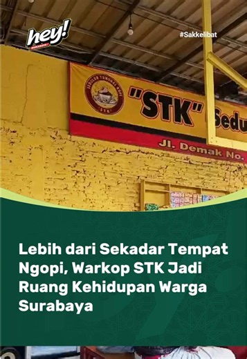 Warkop STK Surabaya: Tempat Cangkruk, Ngopi, Ide, Tugas
