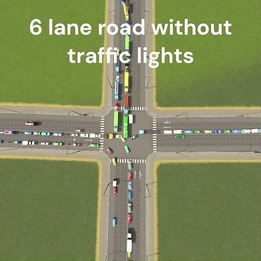 Cities Skylines Intersection Simulation, Part 1: Traffic Lights
