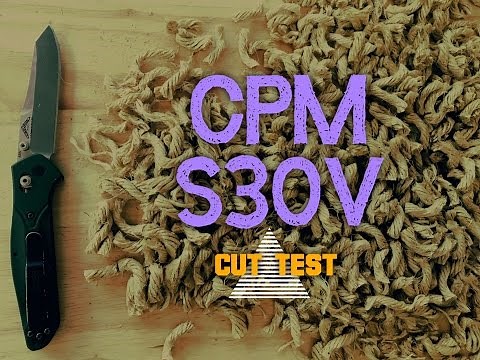 Edge Retention Test! S30V - The First Avenger? Benchmade 940