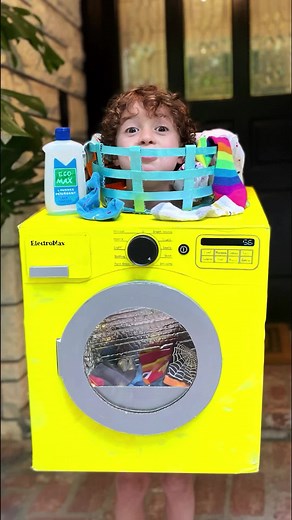 Upcycled Candy Dispenser Costume Idea for Kids