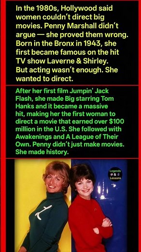 Penny Marshall Made History