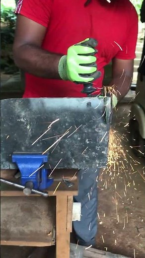 Cutting Metal Fast with Angle Grinder – Sparks Fly!