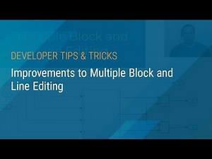 Improvements to Multiple Block and Line Editing