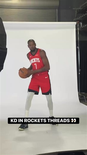 The first look at Kevin Durant in his Houston Rockets uniform! 🚀 | NBA
