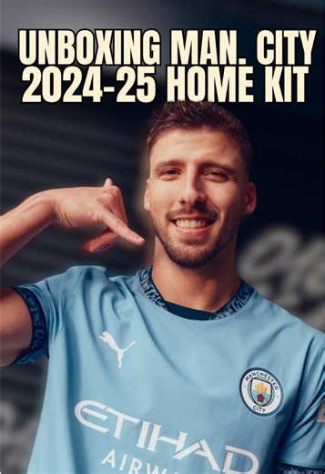 POV: UNBOXING de mi última adquisición camisetera 📦 La camiseta local del Manchester City 2024/25 me parece un sólido 8/10 ¿Qué nota le pones? 👀 #RetroCalcioShirts #FootballShirts #CamisetasDeFutbol #Football #Futbol