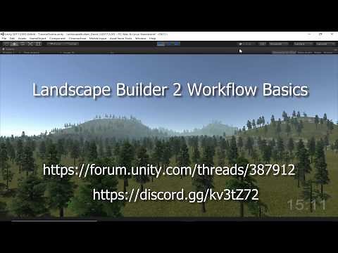 Landscape Builder 2 Workflow Basics