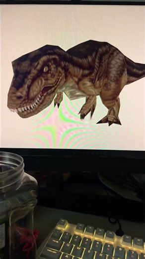 Thank you, sketch fab for letting me access the Dino crisis version of the tech demo in PS1 ￼