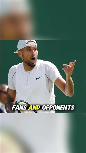 How Kyrgios Became Tennis's Reality TV Star #kyrgios #tennis #wild