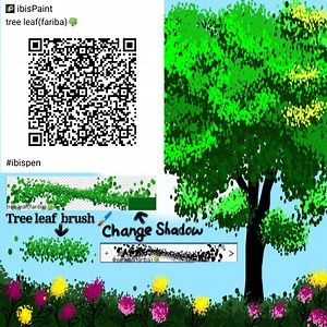 Tree leaf brush 🌿 { by fariba} - ibisPaint