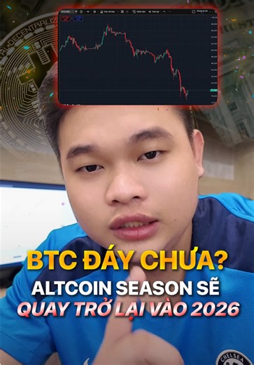 Btc đáy chưa altcoin season sẽ quay trở lại vào 2026 #thanhmeme #crypto #bitcoin #btc #altcoin