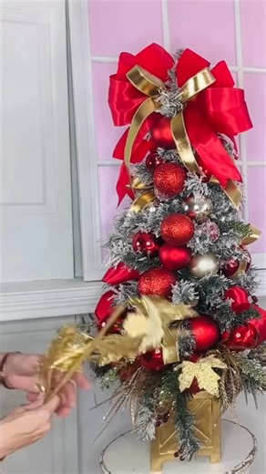 11K views · 221 reactions | Try this Christmas ornament hack to save time in your tree decorating!  | Olivia's Romantic Home DIY | Facebook