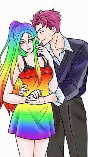 KPOP DEMON HUNTERS Sticker Couple Mira Colorful and Handsome Boy Abby | Sticker Book DIY