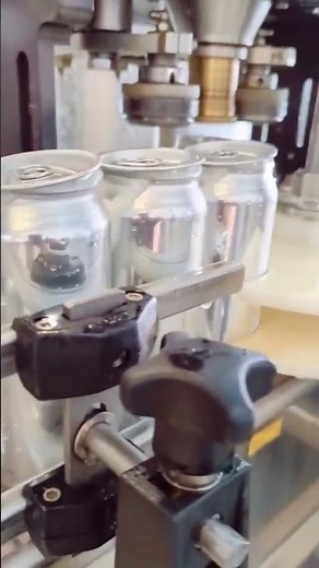 Beer can filling process #manufacturer #beercan