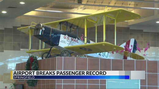 Springfield Airport sets new passenger record