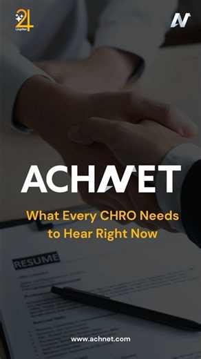 ACHNET — What Every CHRO Needs to Hear Right Now