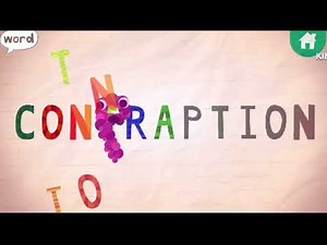 Endless alphabet contraption with old sounds