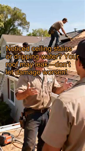 Ignoring roof leaks causes ceiling stains, mold and costly repairs—act fast to avoid bigger issues. roof leak repair, ceiling stains fix, mold growth prevention, roof damage costs, emergency roof repair #roofadvisor #roofer #roofingasyournewpath #remodel #onlineroofingservice [1547929]