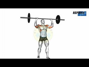 Barbell Standing Military Press