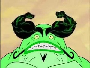 Sandy Cheeks Muscle Growth