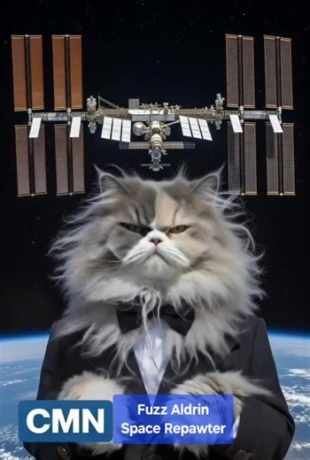 Space News Update for Feb 14, 2026 with Fuzz Aldrin #space #news #catlovers #funny #catsoftiktok