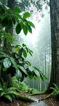 Gentle Rain in a Quiet Forest 🌧️ | Relax & Breathe #relax #nature