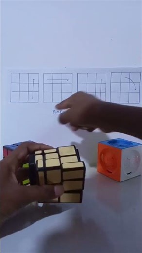 Mirror cube tricks 😍 (For new cubeers)