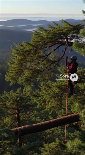 Climbing Coastal Redwoods
