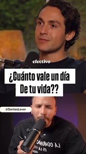 ¿CUÁNTO VALE UN DÍA DE VIDA? 💛✨ En esta entrevista, Jaime Higueraes (Los invito a seguirlo) hace una pregunta que es una locura! “Hoy te regalo 10 millones de dólares, pero con una condición… mañana no te despiertas. ¿Los aceptarías?” La respuesta fue inmediata: “No.” Entonces el entrevistador remata: “¿Me estás diciendo que un día más de vida vale más que 10 millones de dólares?” Y ahí… silencio. Pero un silencio que dice todo. Porque la verdad es esa: cada día nuevo vale más que cualquier for