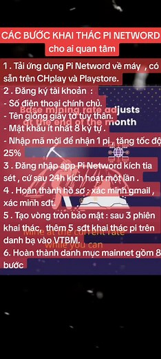 Pi Netword #TryItWithTikTok #pinetwork #pioneer #thinhhanh #xuhuong