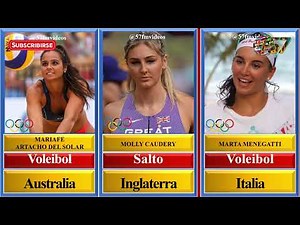 LAS ATLETAS MAS BELLAS DE LOS JUEGOS OLIMPICOS PARIS 2024 #57fmvideos