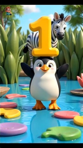 Baby Learns Counting 1 to 10 🔢👶 | Fun Learning Cartoon for Kids