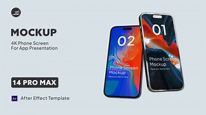 Free Phone Screen Video Mockup - After Effect Template - Eka Restu D. Putra