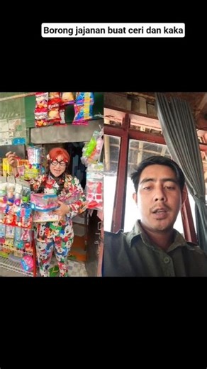 borong jajanan buat cery dan kaka#nurrayni25 #comedy #komedi #lucu #funny #shorts #remix #trending
