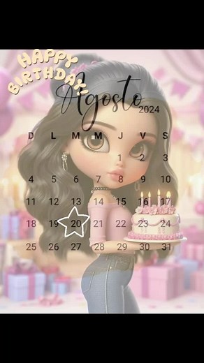 Happy Birthday Animation for Young Girls