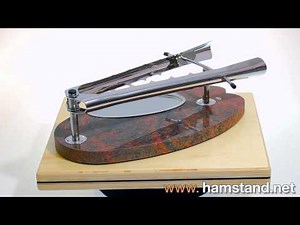 Professional Ham Stand TEN / HOW TO SLICE PROSCIUTTO
