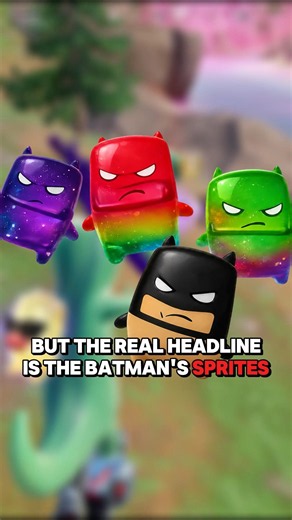 Batman Sprite LEAKED in Fortnite! (Everything in the DC Collab)