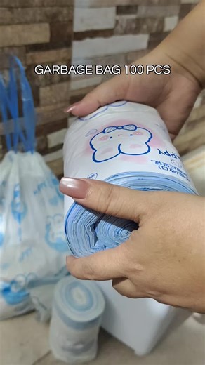 Praktikal na Drawstring Garbage Bag para sa Diaper