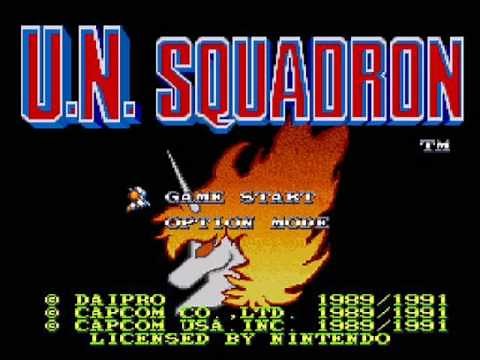 U.N. Squadron (SNES): Mission 1 - Front line base