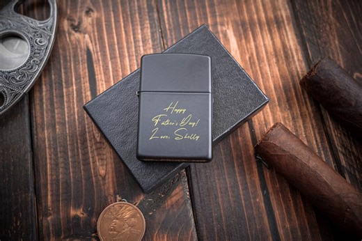 Personalized Zippo Lighter: Custom Engraved Windproof Gift - Etsy