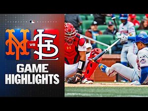 Mets vs. Cardinals Game Highlights (4/1/26) | MLB Highlights