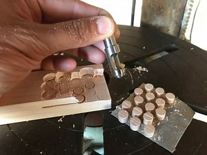 Homemade Plug Cutter Made from Old Threaded Bolt | #MakerTools