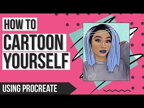 How To Draw A Cartoon | Procreate Tutorial Using iPad Pro