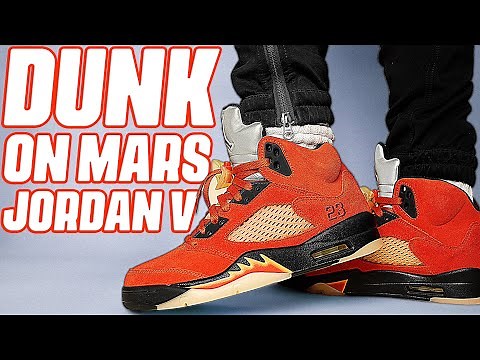 Raging Bull 2.0 ? Air Jordan 5 " Dunk On Mars " Review And On Foot