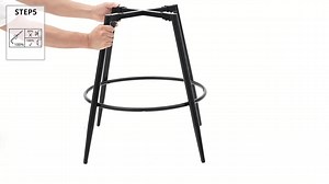 OrangeOne 39 in. Linen Fabric Swivel Bar Stool Upholstered Metal Frame Counter H8 Barstools with Round Footrest Set of 2 ODL-LIN-2