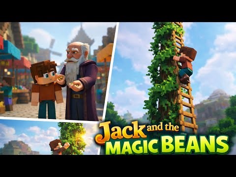 The Magic Beans 🌱 Changed Everything! | Story with Minecraft