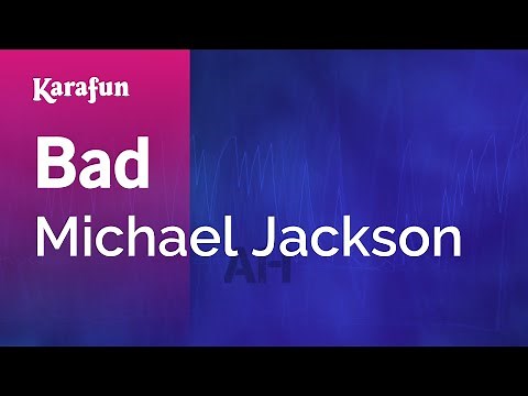 Bad - Michael Jackson | Karaoke Version | KaraFun
