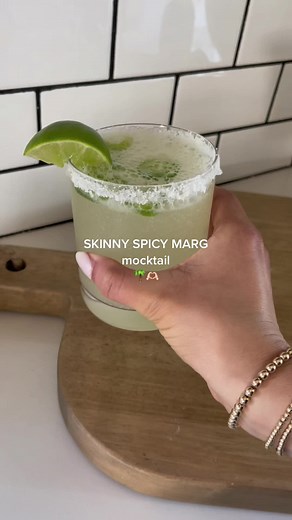 Spicy Skinny Margarita Mocktail Recipe