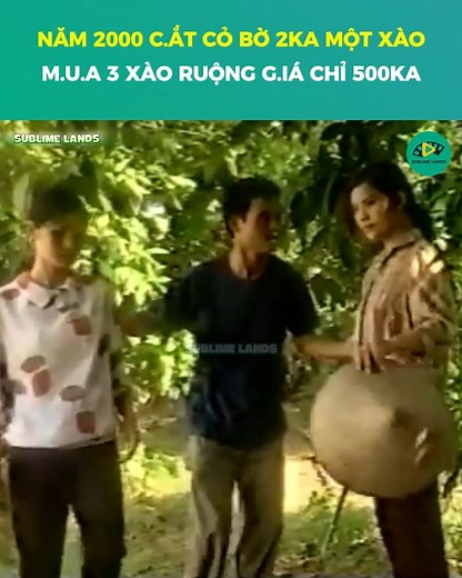 312K views · 5.7K reactions | Ruộng thời đó r.ẻ nhỉ ai m.u.a nhiều thì giờ g.iàu to | Sublime Lands | Facebook