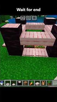 Rabbit trap making in Minecraft #minecraft #minecraftshorts