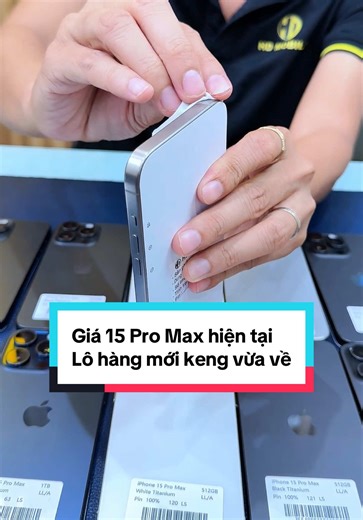 15 Pro Max đang quá ngon đúng không mọi người? Từ giá thành cho đến chất lượng. #hdmobile_hcm #ip #ip15promax #xuhuongtiktok